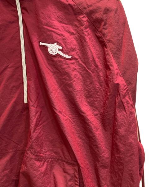 adidas（アディダス）adidas (アディダス) アーセナル テラスアイコン ハーフジップ ジャケット レッド サイズ:SIZE XLの古着・服飾アイテム
