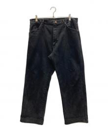Wrangler（ラングラー）の古着「13MWZWK デニムパンツ」｜ブラック