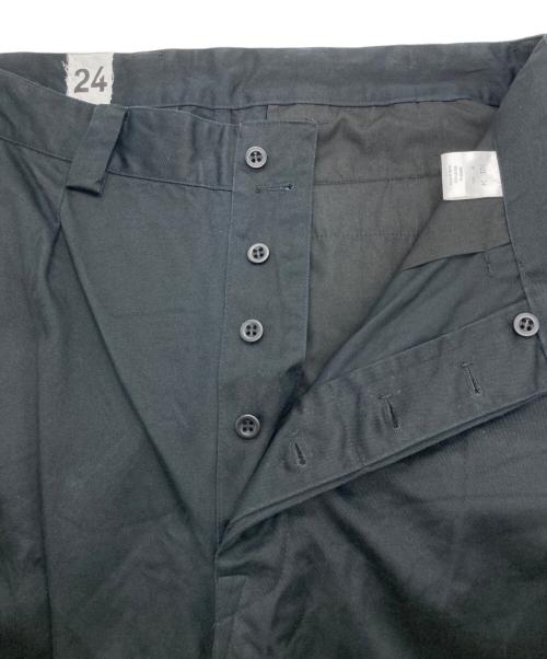 waiper（ワイパー）waiper (ワイパー) 2タックチノトラウザー ブラック サイズ:SIZE 24の古着・服飾アイテム