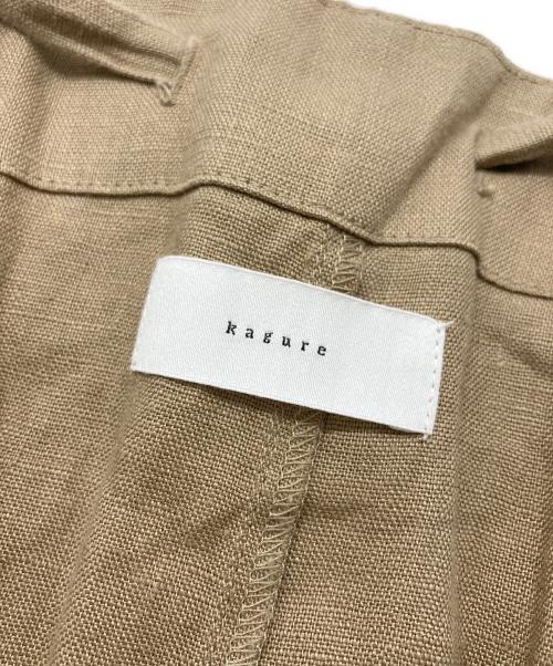 KAGURE（カグレ）KAGURE (カグレ) リネンサロペット ベージュ サイズ:SIZE Freeの古着・服飾アイテム