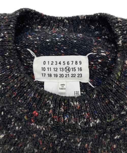 Maison Margiela（メゾンマルジェラ）Maison Margiela (メゾンマルジェラ) Donegal Crew Knit ブラウン サイズ:Sの古着・服飾アイテム