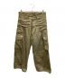 TOM WORKS（トムワークス）の古着「GREEN DENIM WORK PANTS」｜オリーブ