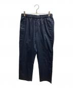 OAMCオーエーエムシー）の古着「Cropped Drawcord Trousers」｜ネイビー