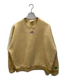 ellesse×WIND AND SEA（エレッセ×ウィンダンシー）の古着「WIND AND SEA French Terry Piping Crew」｜イエロー