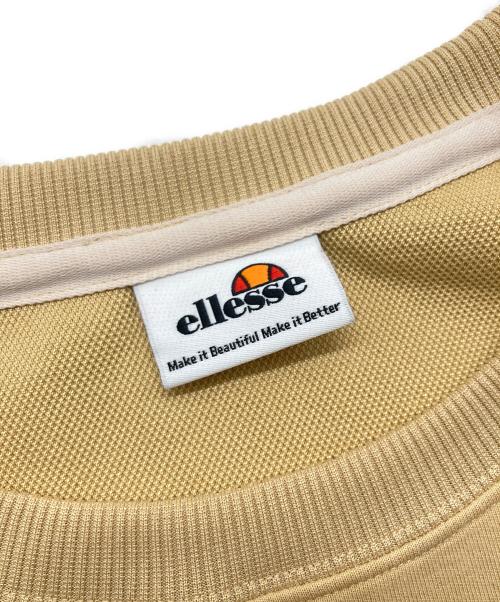 ellesse（エレッセ）ellesse (エレッセ) WIND AND SEA (ウィンダンシー) WIND AND SEA French Terry Piping Crew イエロー サイズ:SIZE XLの古着・服飾アイテム