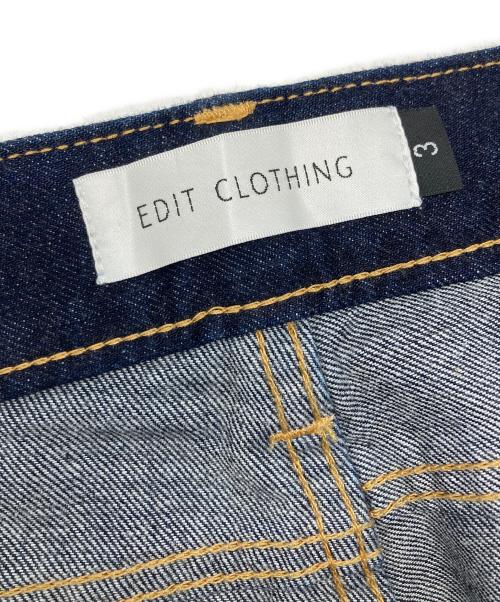 EDIT  CLOTHING（エディットクロージング）EDIT  CLOTHING (エディットクロージング) テーパードルーズデニムパンツ インディゴ サイズ:SIZE 3の古着・服飾アイテム