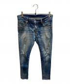 DSQUARED2ディースクエアード）の古着「SkaterJean」｜インディゴ