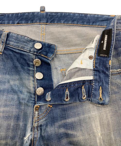 DSQUARED2（ディースクエアード）DSQUARED2 (ディースクエアード) SkaterJean インディゴ サイズ:44の古着・服飾アイテム