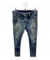 DSQUARED2（ディースクエアード）の古着「SkaterJean」｜インディゴ