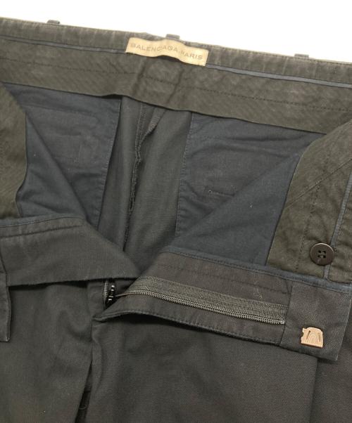 BALENCIAGA（バレンシアガ）BALENCIAGA (バレンシアガ) スラックス ブラック サイズ:SIZE 48の古着・服飾アイテム