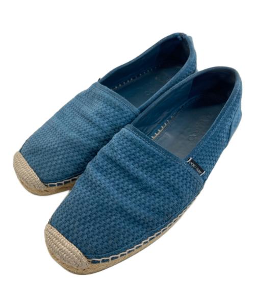 JIMMY CHOO（ジミーチュウ）JIMMY CHOO (ジミーチュウ) エスパドリーユ ブルー サイズ:41の古着・服飾アイテム