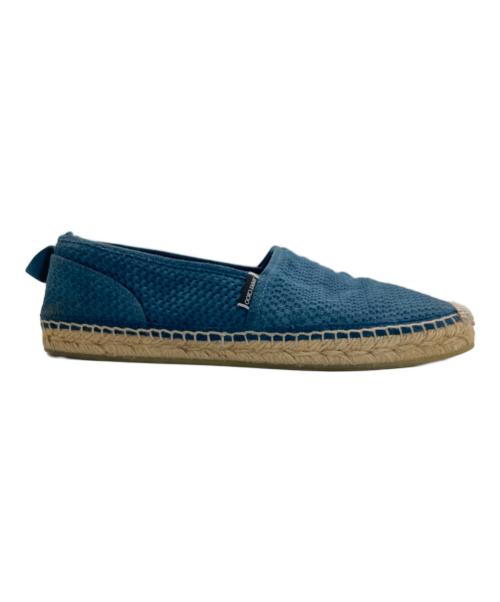 JIMMY CHOO（ジミーチュウ）JIMMY CHOO (ジミーチュウ) エスパドリーユ ブルー サイズ:41の古着・服飾アイテム