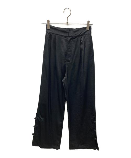 Ameri（アメリ）AMERI (アメリ) STRAIGHT CHINA PANTS ブラック サイズ:SIZE M 未使用品の古着・服飾アイテム