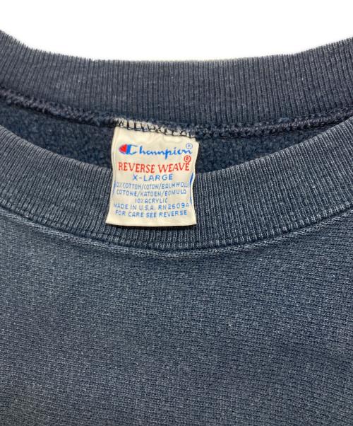 Champion（チャンピオン）Champion (チャンピオン) プリントスウェット ネイビー サイズ:SIZE XLの古着・服飾アイテム
