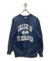 Champion（チャンピオン）の古着「プリントスウェット」｜ネイビー