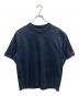 ENNOY（エンノイ）の古着「ラバーロゴTシャツ」｜ネイビー