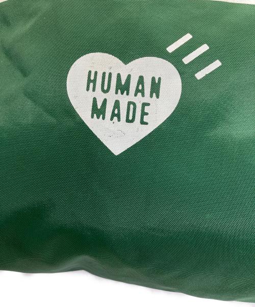 HUMAN MADE（ヒューマンメイド）HUMAN MADE (ヒューマンメイド) NYLON HEART 2-WAY TOTE グリーン サイズ:下記参照の古着・服飾アイテム