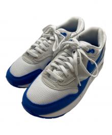 NIKE（ナイキ）の古着「Women's Air Max 1 ’86 "Royal Blue" ウィメンズ エアマックス1 '86 "ロイヤルブルー"」｜ホワイト×ブルー