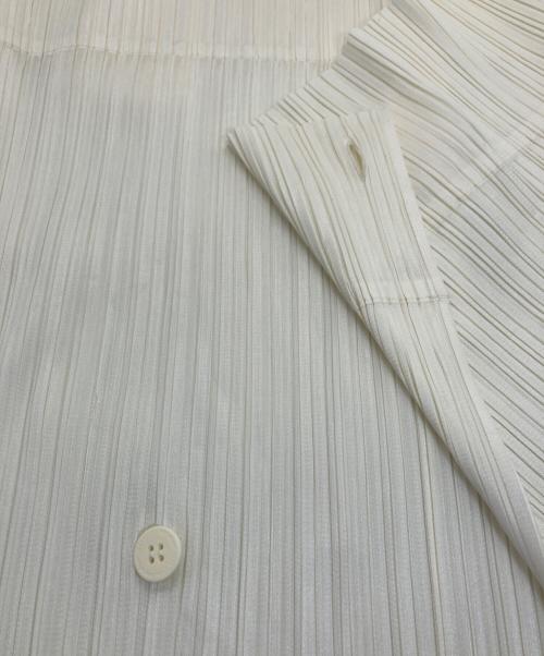 ISSEY MIYAKE（イッセイミヤケ）ISSEY MIYAKE (イッセイミヤケ) IKKO TANAKA (イッコウタナカ) 変形ワンピース ホワイト サイズ:SIZE Lの古着・服飾アイテム