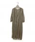 Whim Gazette (ウィムガゼット) コットンシフォンギャザーワンピース ブラウン サイズ:SIZE F：6000円