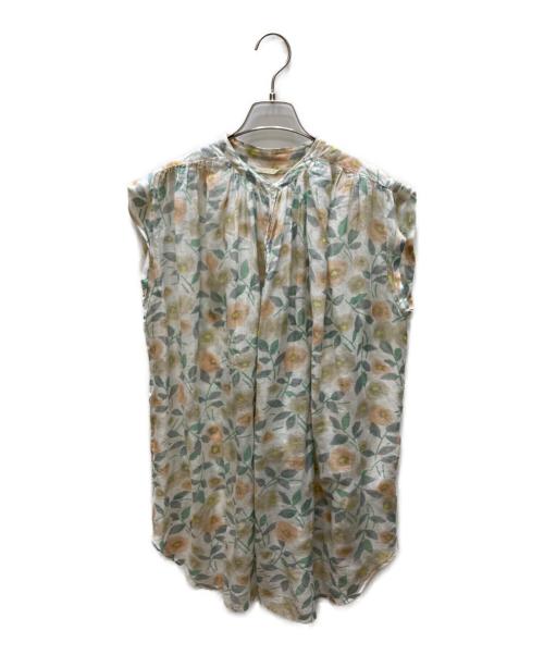 ne quittez pas（ヌキテパ）ne quittez pas (ヌキテパ) コットンシルクワンピース ベージュ サイズ:下記参照の古着・服飾アイテム