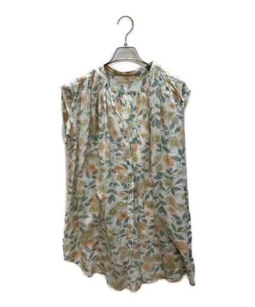 ne quittez pas（ヌキテパ）ne quittez pas (ヌキテパ) コットンシルクワンピース ベージュ サイズ:下記参照の古着・服飾アイテム