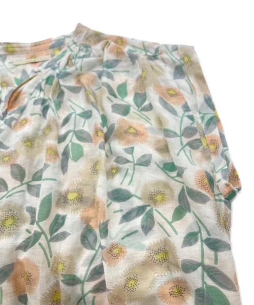 ne quittez pas（ヌキテパ）ne quittez pas (ヌキテパ) コットンシルクワンピース ベージュ サイズ:下記参照の古着・服飾アイテム