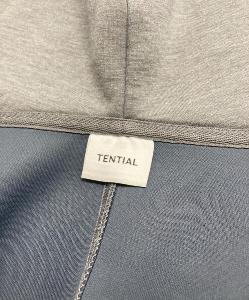 TENTIAL（テンシャル バクネ）TENTIAL (テンシャル バクネ) テックスウェット フルジップフーディー グレー サイズ:Mの古着・服飾アイテム