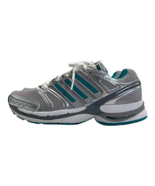 adidas（アディダス）adidas (アディダス) Sporty & Rich (スポーティーアンドリッチ) Adistar Control 5 シルバー×グリーン サイズ:SIZE 23.5cmの古着・服飾アイテム