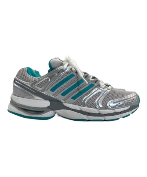 adidas（アディダス）adidas (アディダス) Sporty & Rich (スポーティーアンドリッチ) Adistar Control 5 シルバー×グリーン サイズ:SIZE 23.5cmの古着・服飾アイテム