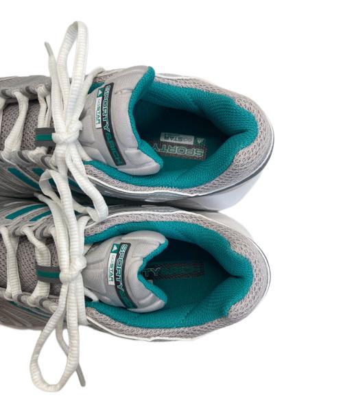 adidas（アディダス）adidas (アディダス) Sporty & Rich (スポーティーアンドリッチ) Adistar Control 5 シルバー×グリーン サイズ:SIZE 23.5cmの古着・服飾アイテム