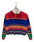 POLO RALPH LAUREN（ポロ・ラルフローレン）の古着「パイルボーダークロップドシャツ」｜マルチカラー