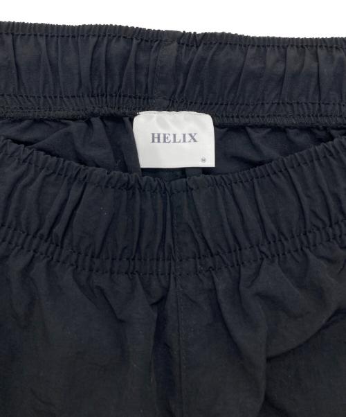 HELIX（ヘリックス）HELIX (ヘリックス) LOGO CHARM NYLON PANTS ブラック サイズ:Mの古着・服飾アイテム