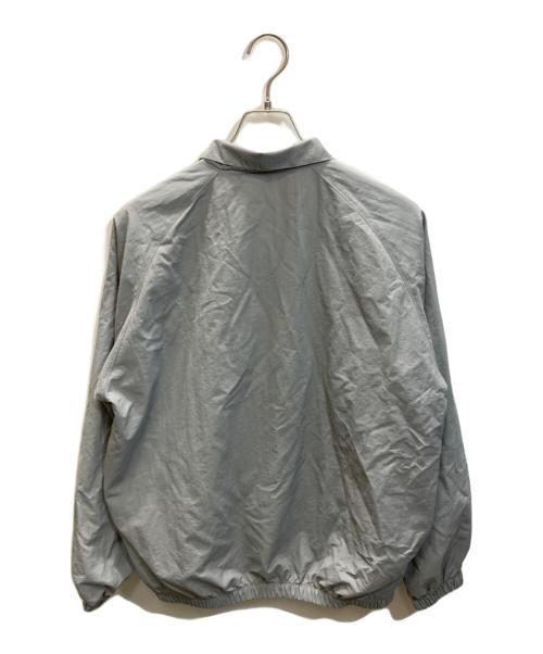 HELIX（ヘリックス）HELIX (ヘリックス) LOGO CHARM NYLON JACKET グレー サイズ:SIZE Sの古着・服飾アイテム