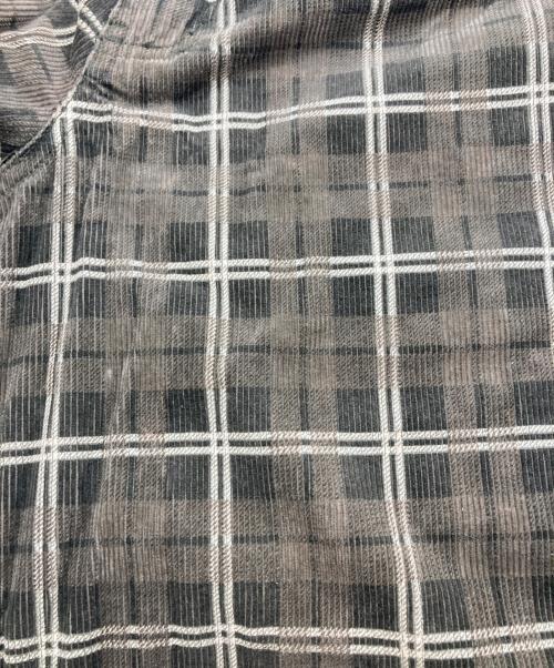 Jaded London（ジェイデッドロンドン）Jaded London (ジェイデッドロンドン) コーデュロイチェックパンツ オリーブ サイズ:記載無しの古着・服飾アイテム