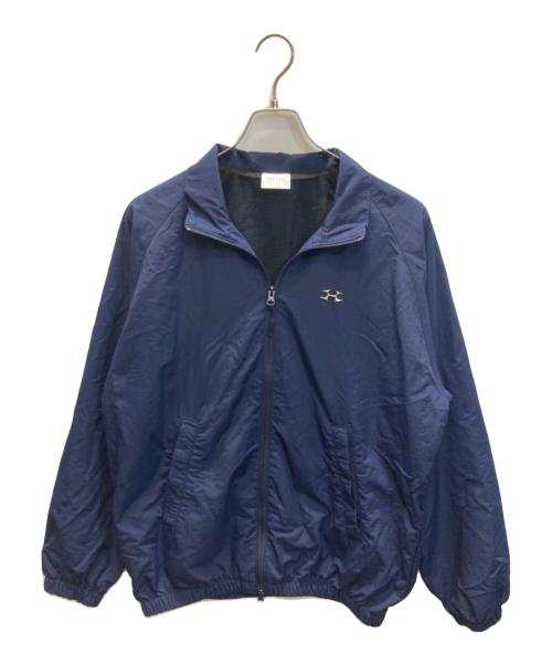 HELIX（ヘリックス）HELIX (ヘリックス) LOGO CHARM NYLON JACKET ネイビー サイズ:SIZE Sの古着・服飾アイテム