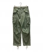 AVIREXアヴィレックス）の古着「BASIC B.D.U. CARGO PANTS」｜オリーブ