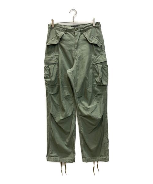 AVIREX（アヴィレックス）AVIREX (アヴィレックス) BASIC B.D.U. CARGO PANTS オリーブ サイズ:Mの古着・服飾アイテム