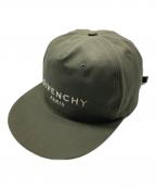 GIVENCHYジバンシィ）の古着「キャップ」｜オリーブ