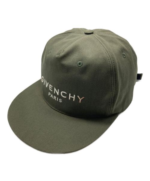 GIVENCHY（ジバンシィ）GIVENCHY (ジバンシィ) キャップ オリーブ サイズ:下記参照の古着・服飾アイテム