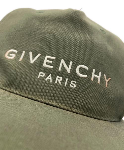 GIVENCHY（ジバンシィ）GIVENCHY (ジバンシィ) キャップ オリーブ サイズ:下記参照の古着・服飾アイテム