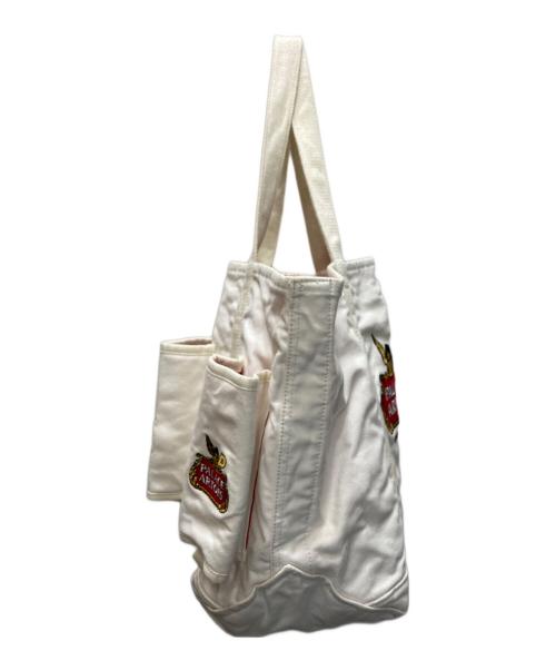 PALACE（パレス）PALACE (パレス) Stella Artois (ステラ・アルトワ) キャンバストートバッグ　 アイボリー サイズ:下記参照の古着・服飾アイテム