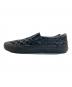 VANS VAULT (バンズボルト) Engineered Garments (エンジニアド ガーメンツ) チェッカーレザースリッポン ブラック サイズ:size  28：10000円