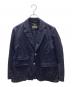 Engineered Garments（エンジニアド ガーメンツ）の古着「別注 MID FIELD BLAZER UNIFORM SERGE ミッドフィールドブレザー ユニフォームサージ ジャケット」｜ネイビー