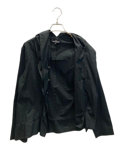tricot COMME des GARCONS（トリココムデギャルソン）tricot COMME des GARCONS (トリココムデギャルソン) フリルシャツブラウス ブラック サイズ:Mの古着・服飾アイテム