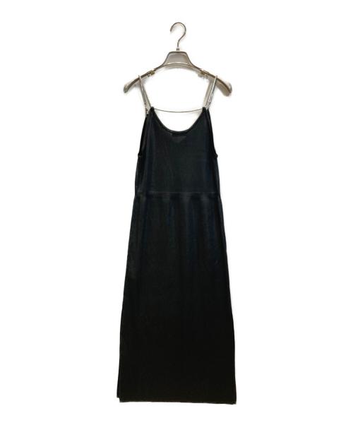DIESEL（ディーゼル）DIESEL (ディーゼル) キャミソールワンピース ブラック サイズ:記載無しの古着・服飾アイテム