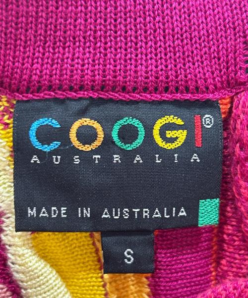 Coogi（クージー）Coogi (クージー) 3Dニットスカート マルチカラー サイズ:Sの古着・服飾アイテム