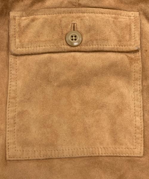 GAP（ギャップ）GAP (ギャップ) スエードレザーパンツ ブラウン サイズ:SIZE 8の古着・服飾アイテム