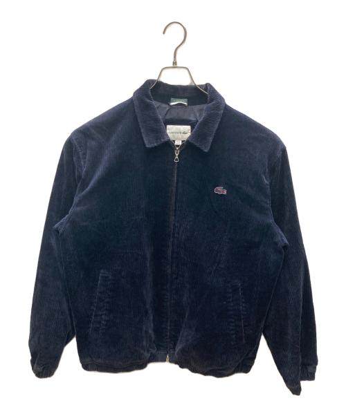 LACOSTE（ラコステ）LACOSTE (ラコステ) ストレッチコーデュロイブルゾン ネイビー サイズ:XLの古着・服飾アイテム