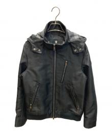 BLACK LABEL CRESTBRIDGE（ブラックレーベル クレストブリッジ）の古着「フーデッドジャケット」｜ブラック